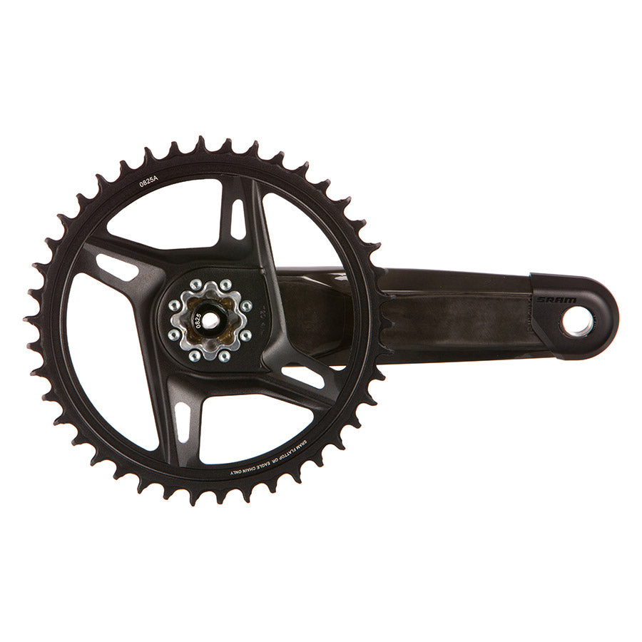 SRAM, Force 1x XPLR E1, Crankset, Speed: 12/13, Spindle: 28.99mm, BCD: Direct Mount SRAM 8 Bolt, 42, DUB, 160mm, Black, Road