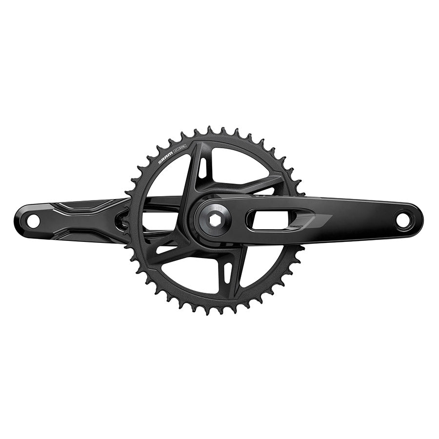 SRAM, Rival 1x XPLR E1, Crankset, Speed: 12/13, Spindle: 28.99mm, BCD: Direct Mount SRAM 8 Bolt, 42, DUB, 160mm, Black, Road