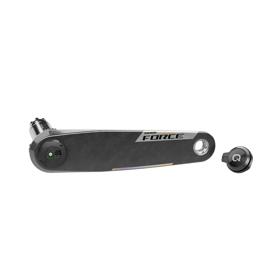 SRAM, Force XPLR PM, Left Arm with Power Meter Spindle, Speed: 12/13, Spindle: 28.99mm, DUB, 160mm, Black, Road