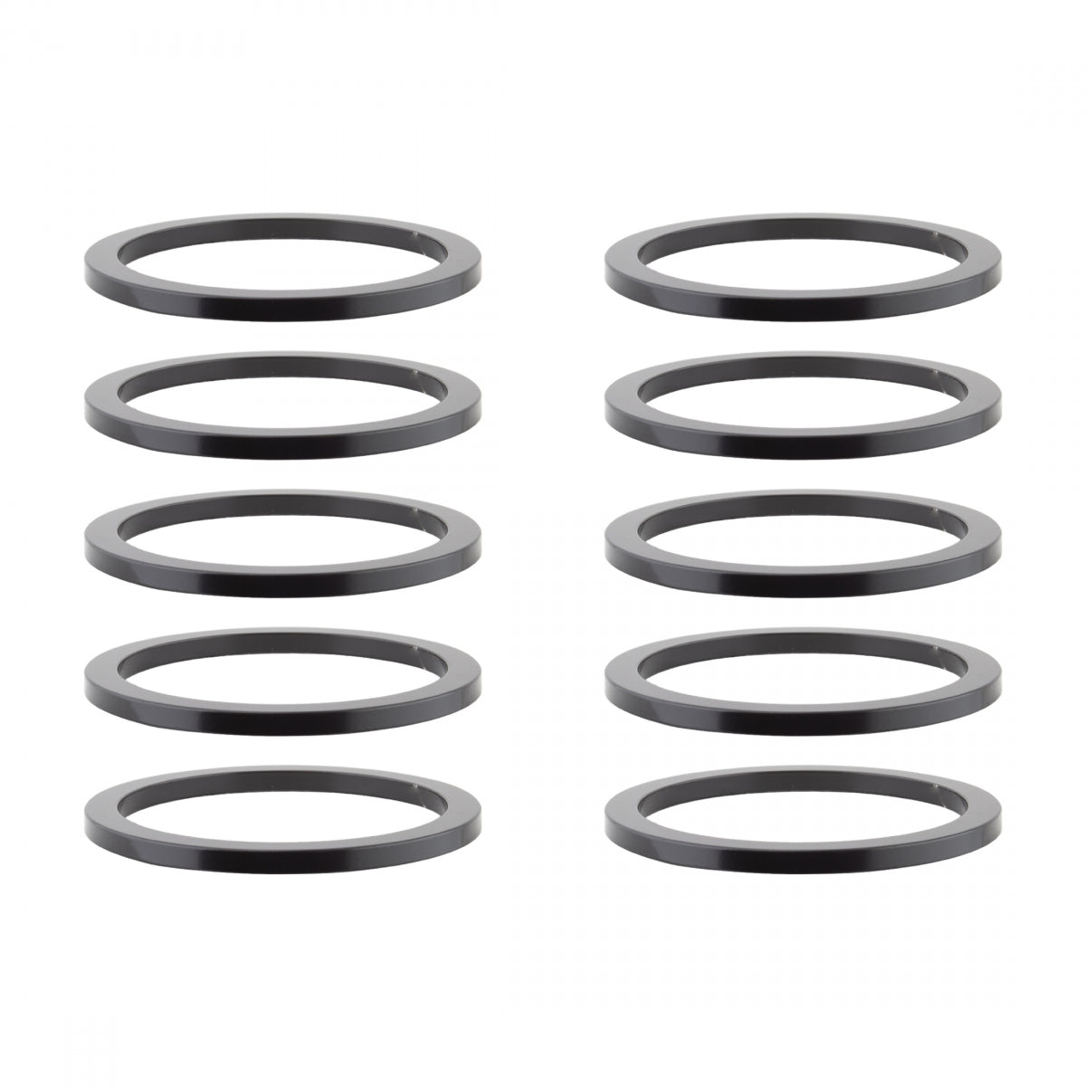 HEAD PART OR8 SPACER ALY 2mmx1-1/8 BK BGof10