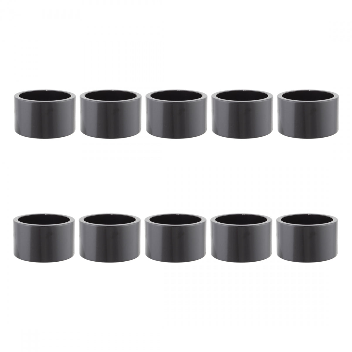 HEAD PART OR8 SPACER ALY 20mmx1-1/8 BK JRof10