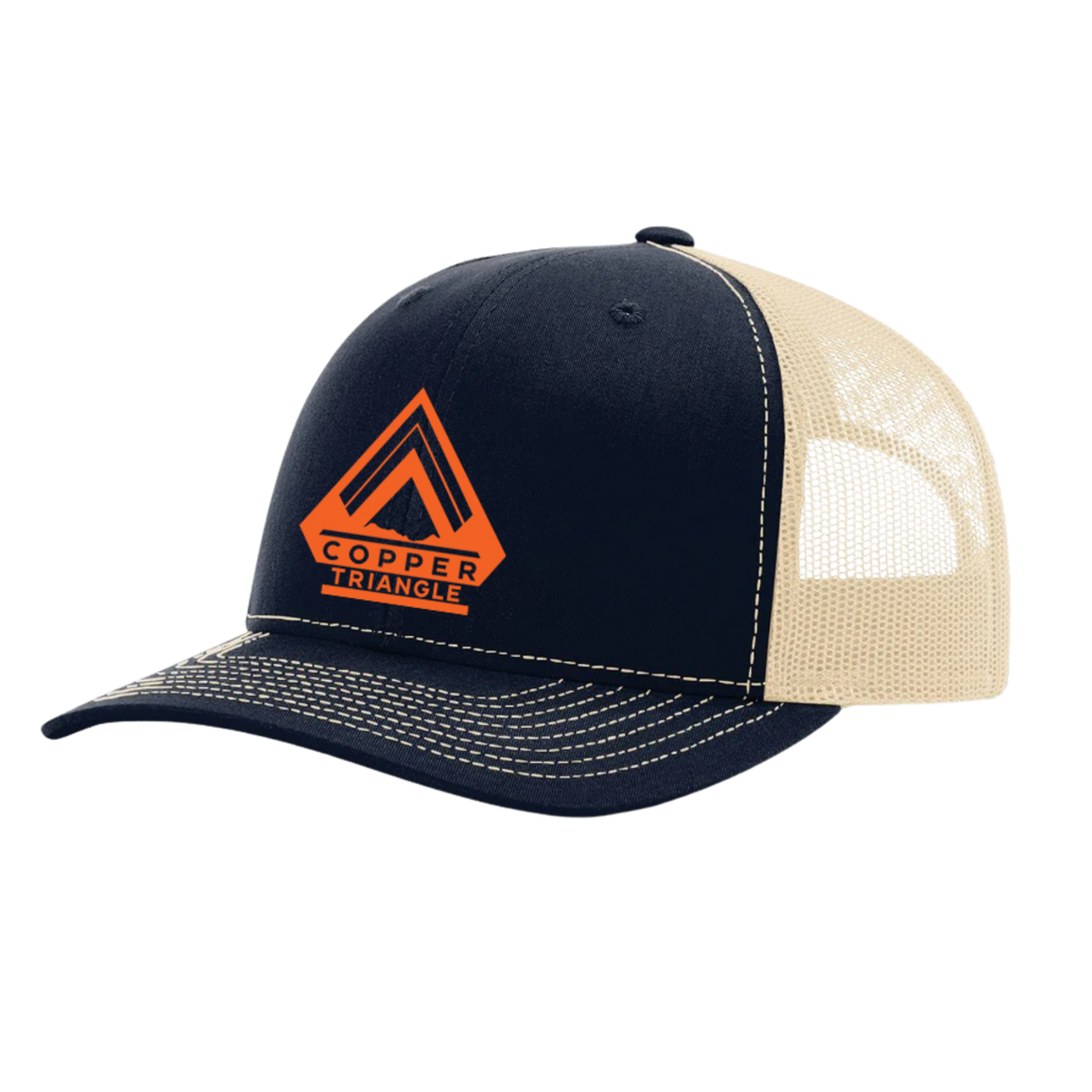 Copper Triangle Trucker Hat