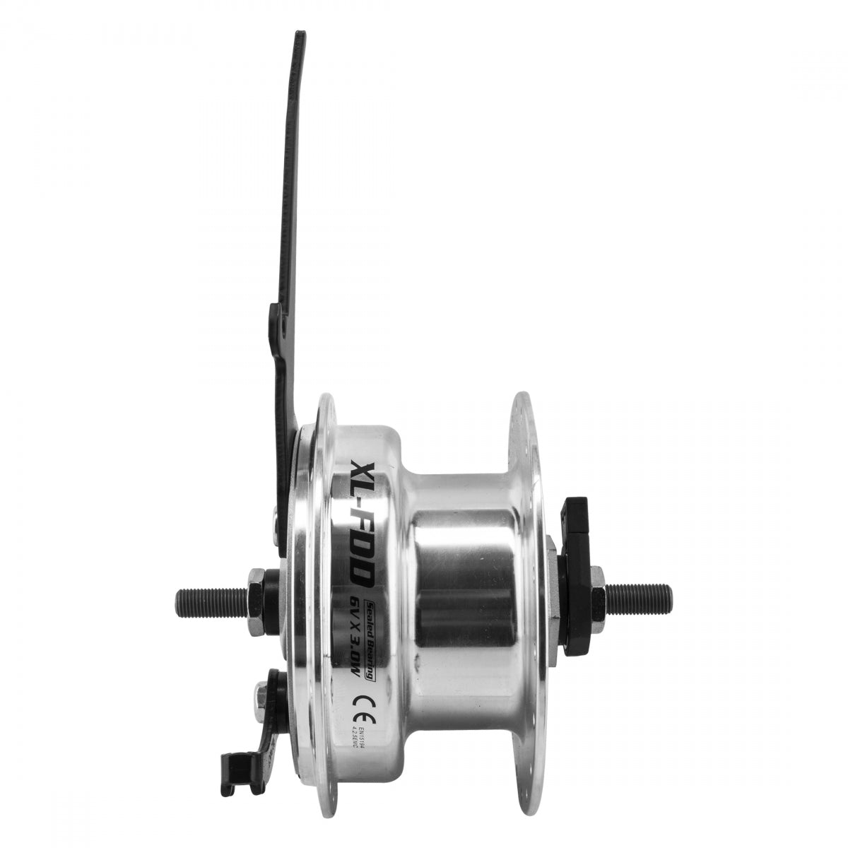 HUB FT S/A XLFDD DRUM & DYNAMO ALY 36H 90mm 6Vx3W w/CABLE&HARDWARE