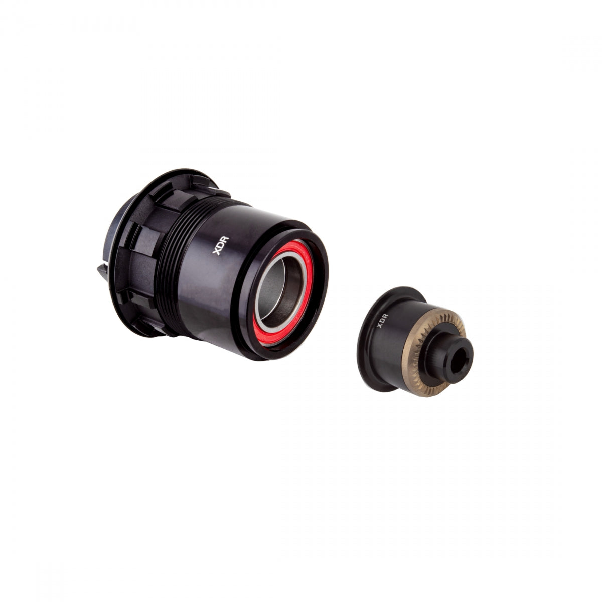 HUB CASS BODY DT FOR SRAM 12s XDR 3 PAWL ALY/STL w/END CAP QR