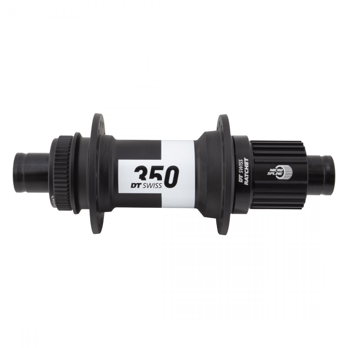 HUB RR DT 350 MTB 28x148x12mmTA MICROSPLINE CL 36T RATCHET BK (L)