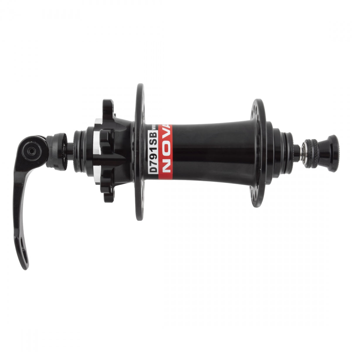 HUB FT NOVATEC XD791SB 32 15mmTA 6B 32x100 BK w/QR ADAPTOR/SKEWER