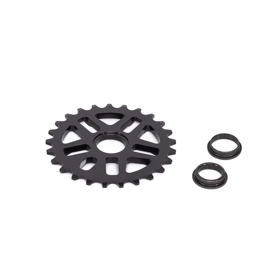 Eclat Abyss Chainring Teeth: 25 6061-T6 Aluminum Black