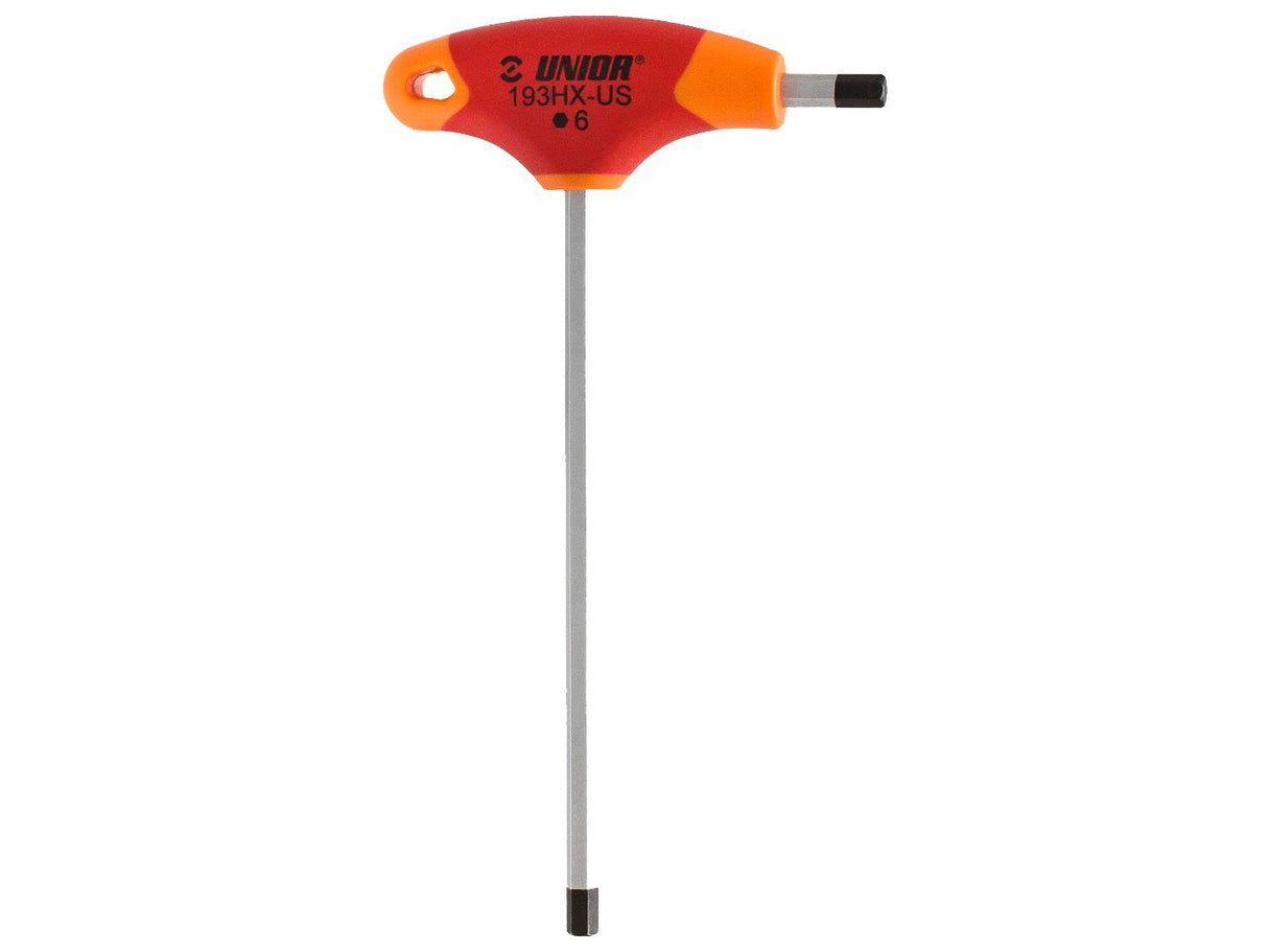 Unior T-Handled Hex Wrench 6mm Tool
