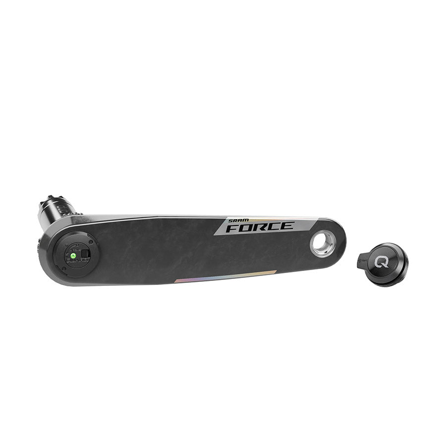 SRAM Force AXS Left Crank Arm Power Meter Spindle Assembly - 172.5mm 12/13-Speed DUB PM Spindle Carbon E1