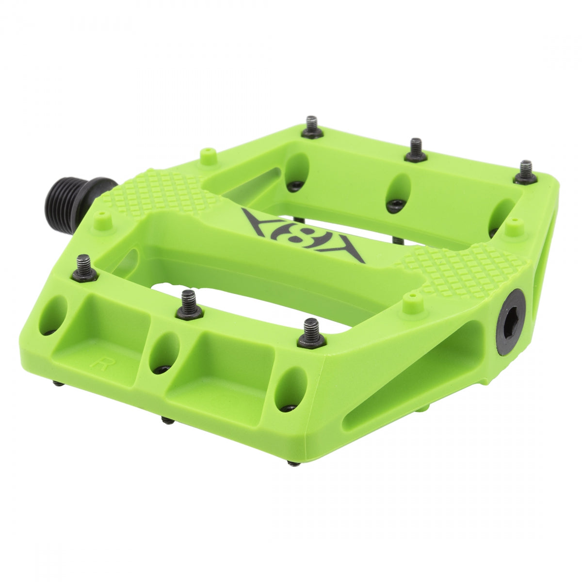 PEDALS OR8 STRAPD 9/16 GN