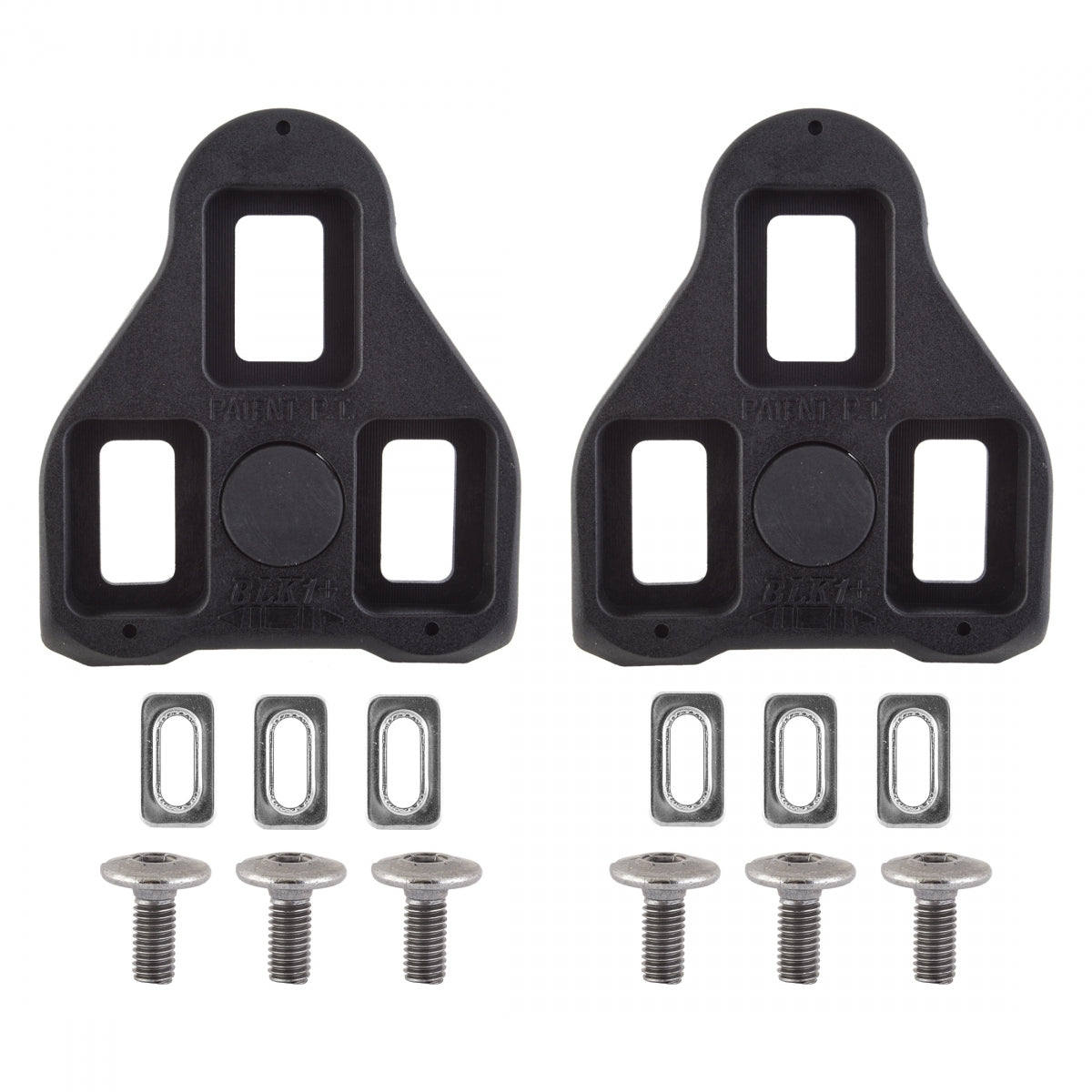 PEDAL CLEAT EXUSTAR BLK1 DELTA LOOK FIXED (M)