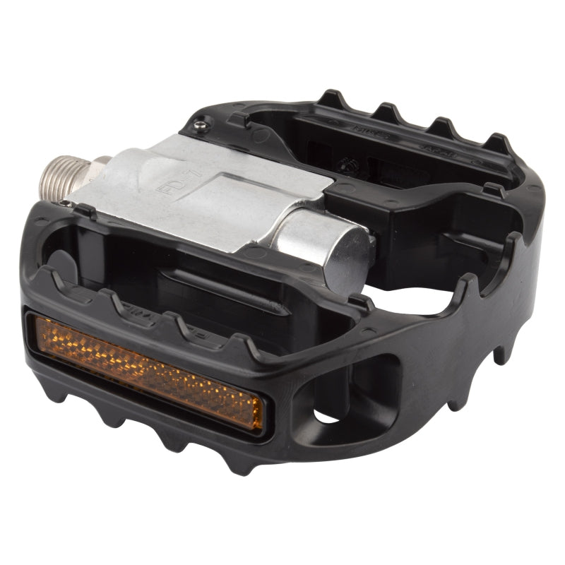 Mks FD-7 Wide Folding 9/16` Cup & Cone Black Alloy 91x67mm 487g