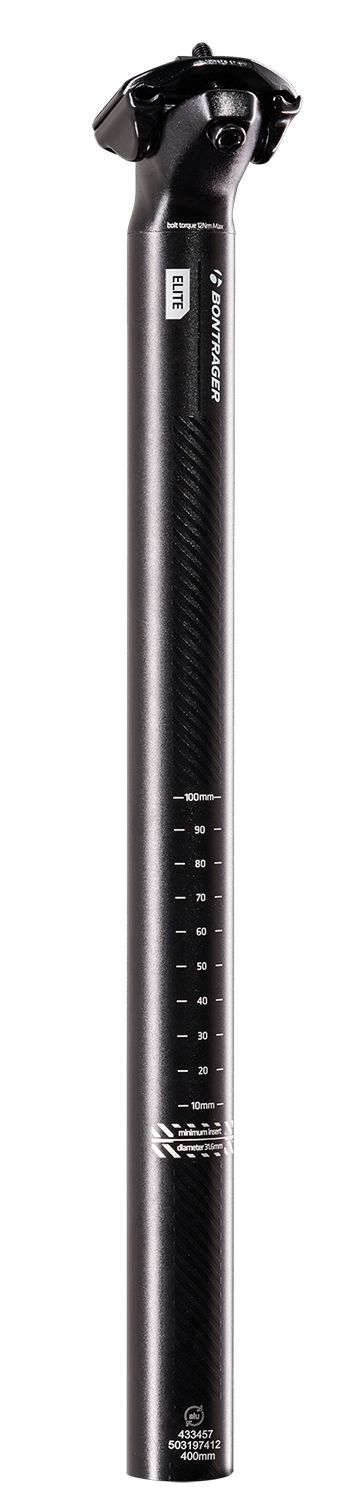 Seatpost Bontrager Elite 27.2 x 330mm 0mm Black