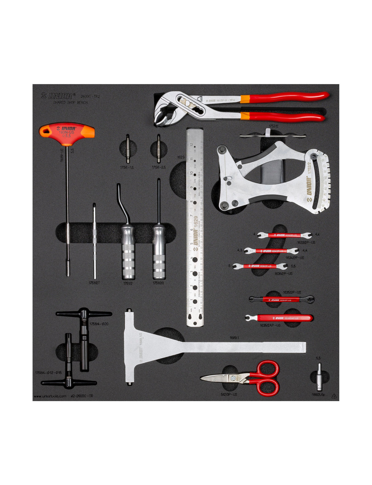 Unior Shared Drawer 2 V3 Black Tool