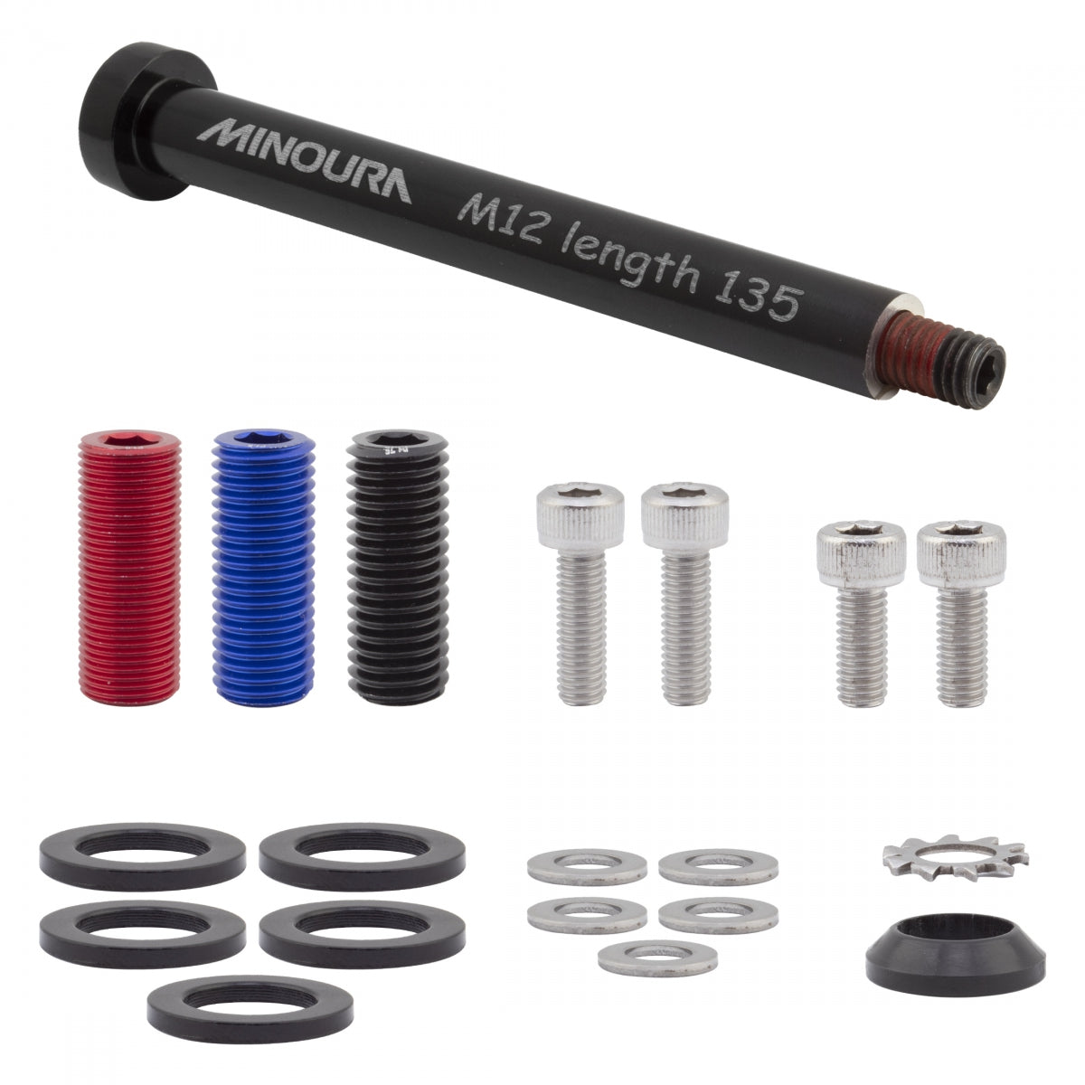 BIKE RACK RR MIN ADAPTER KIT T/A FT 12x100/110 UNIVERSAL BK