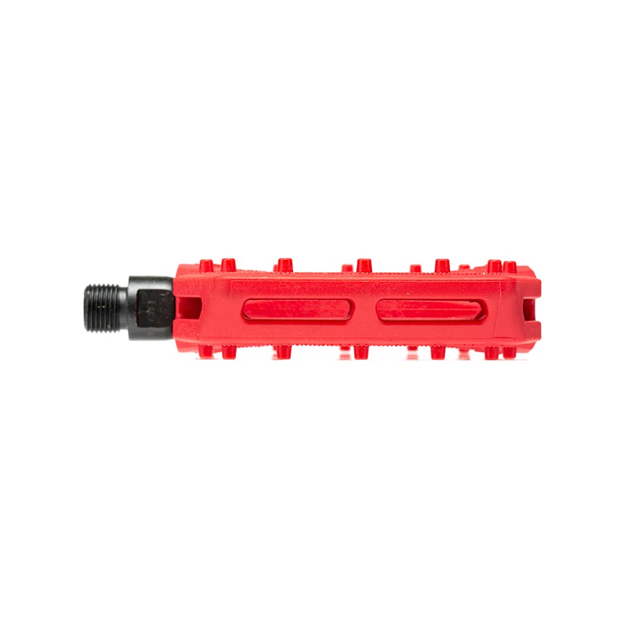 Eclat Slash Platform Pedals Body: Nylon Spindle: Cr-Mo 9/16 Red Pair