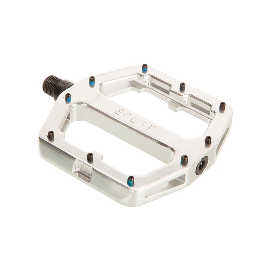 Eclat Surge XL Platform Pedals Body: Alloy 9/16 Silver Set