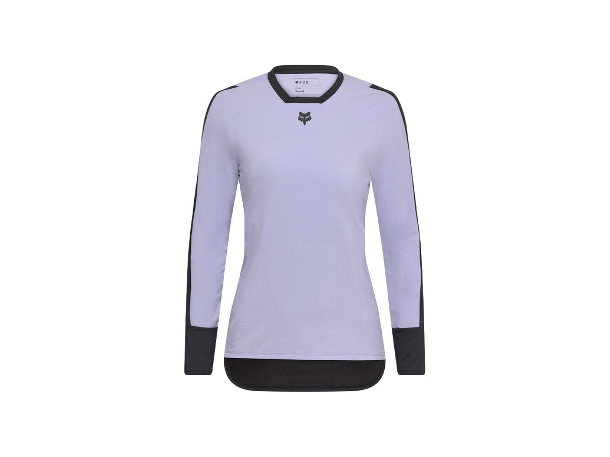 Fox Racing 25 Defend Thermal LS Women Small Purple Jersey