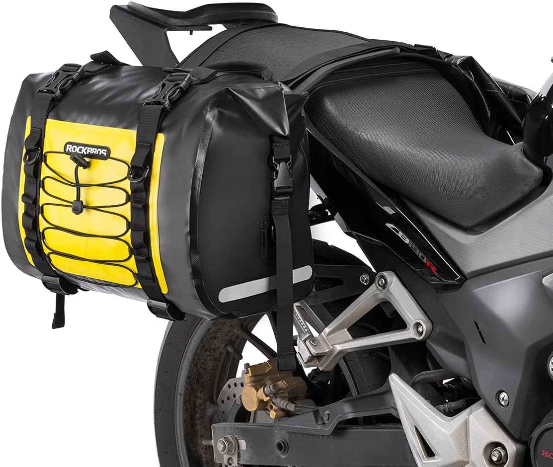 Waterproof Motorcycle Saddle Bags Durable Removable 60L(Pair)