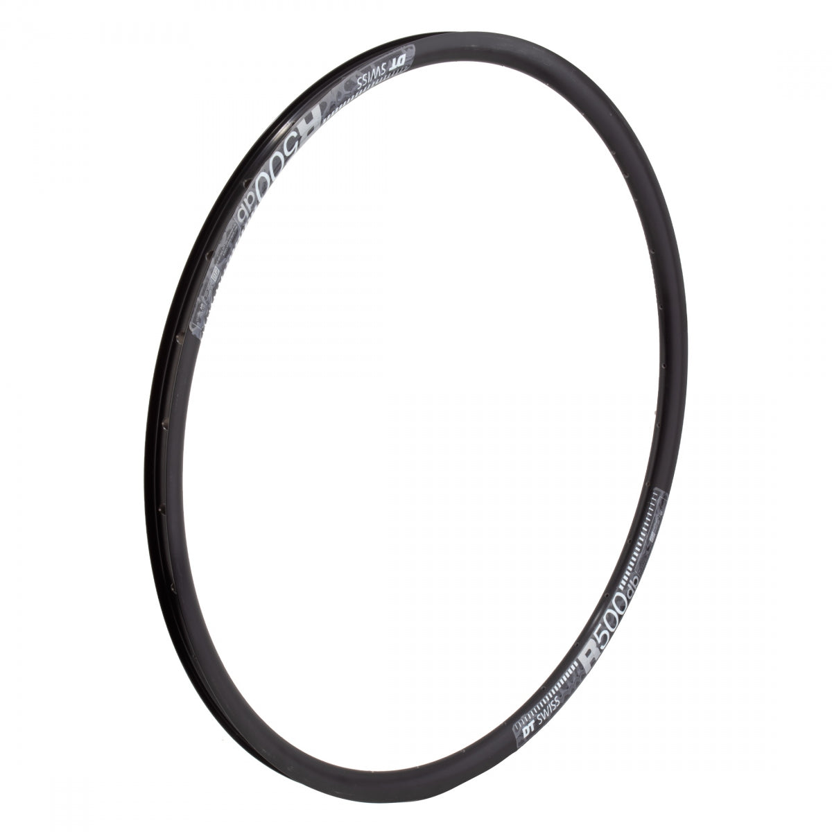 RIM DT 700C 622x22.5 R500 32 BK/DISC SLEEVED 500g OEM