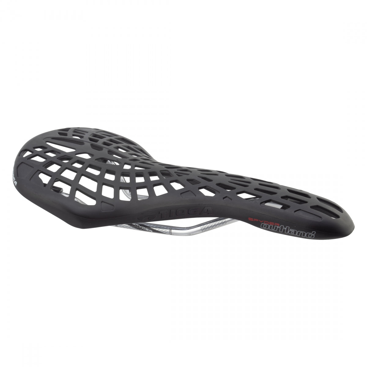SADDLE TIOGA SPYDER OUTLAND CROMO BK (M)