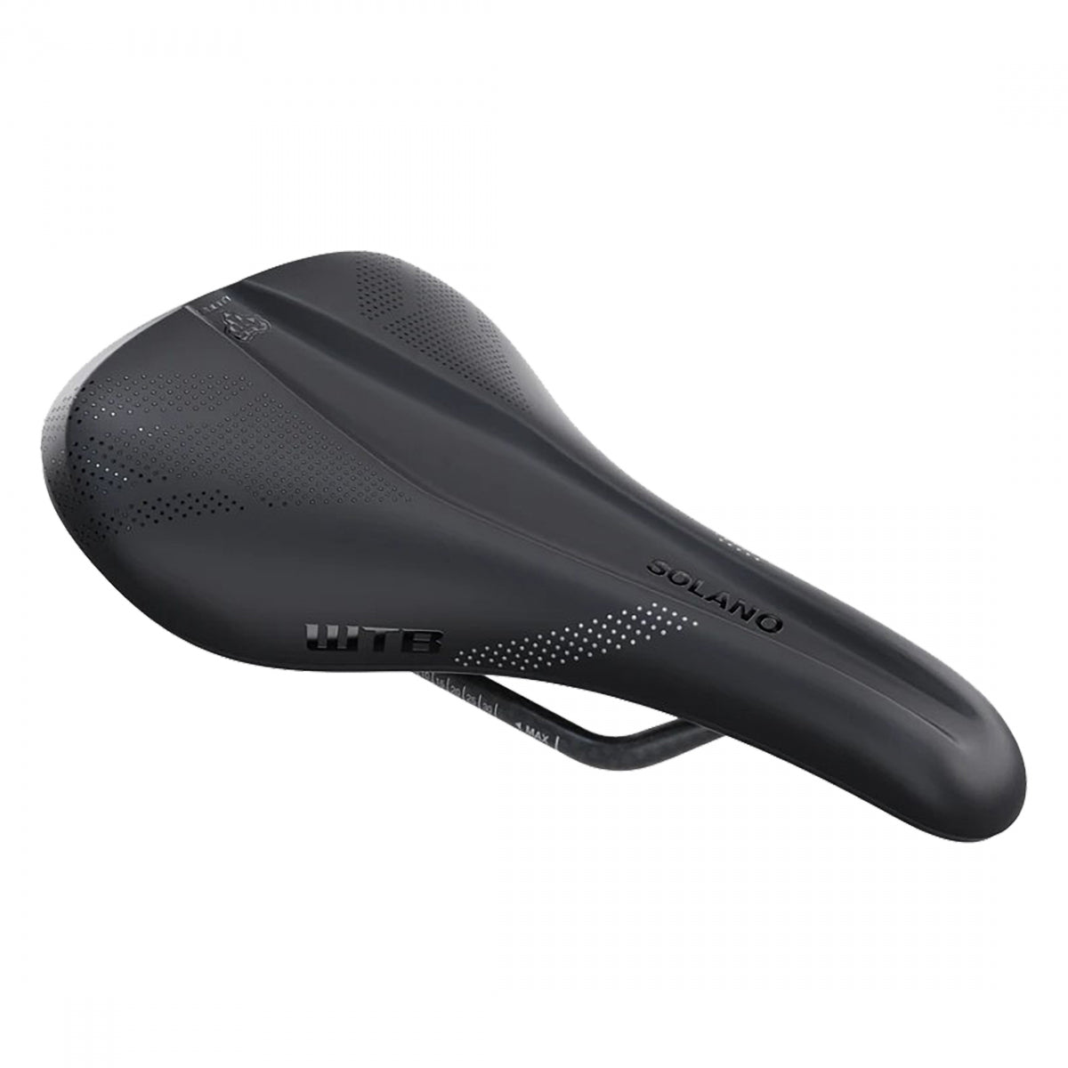 SADDLE WTB SOLANO SL FUSION FORM MED TITANIUM BK