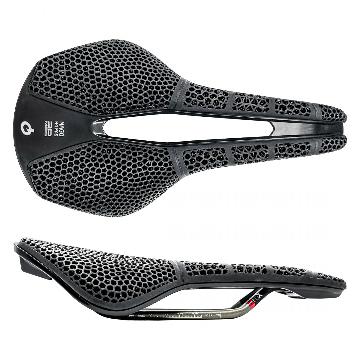 SADDLE PROLOGO NAGO R4 PAS 3D TIROX 137 BK