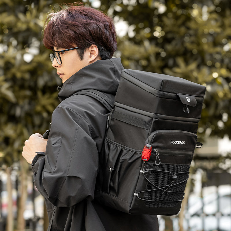 ROCKBROS Multi-Functional 14L Two-Layer Sports Backpack Cooler Thermal Insulation
