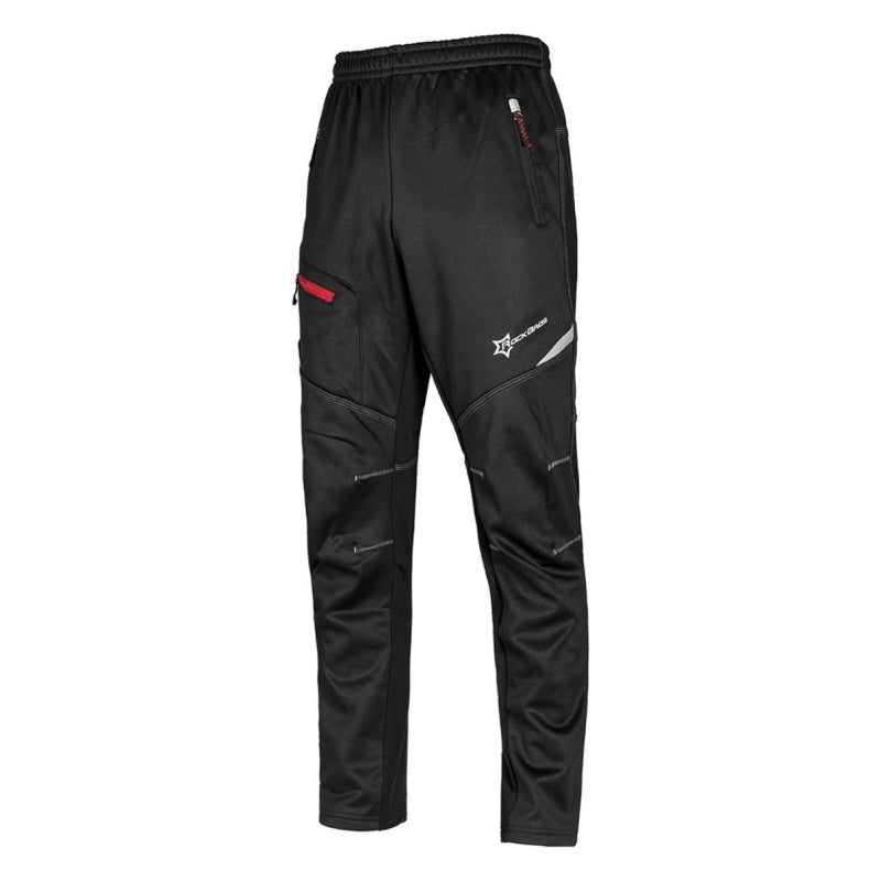 Cycling Pants for Men Windproof Thermal Fleece Winter Athletic