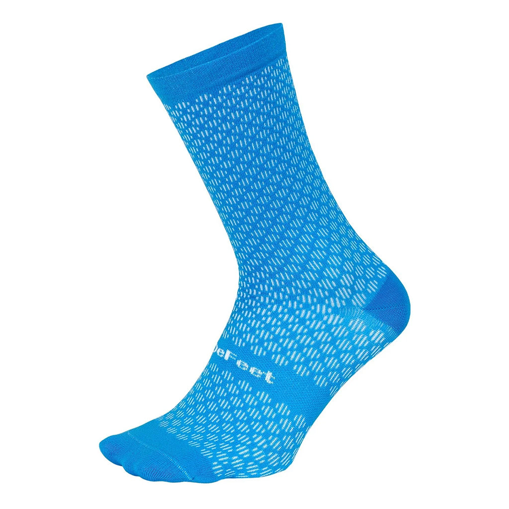 Evo Mount Ventoux 6" Socks, 9.5-11.5, Blue
