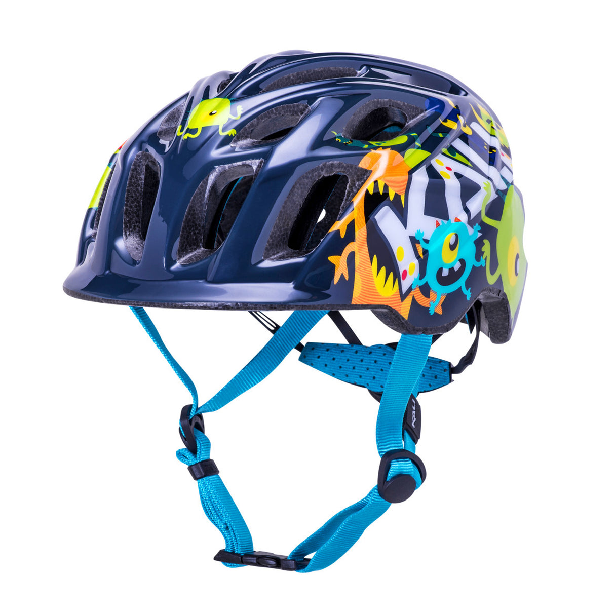 Chakra Child Helmet, Small, Monsters Blue