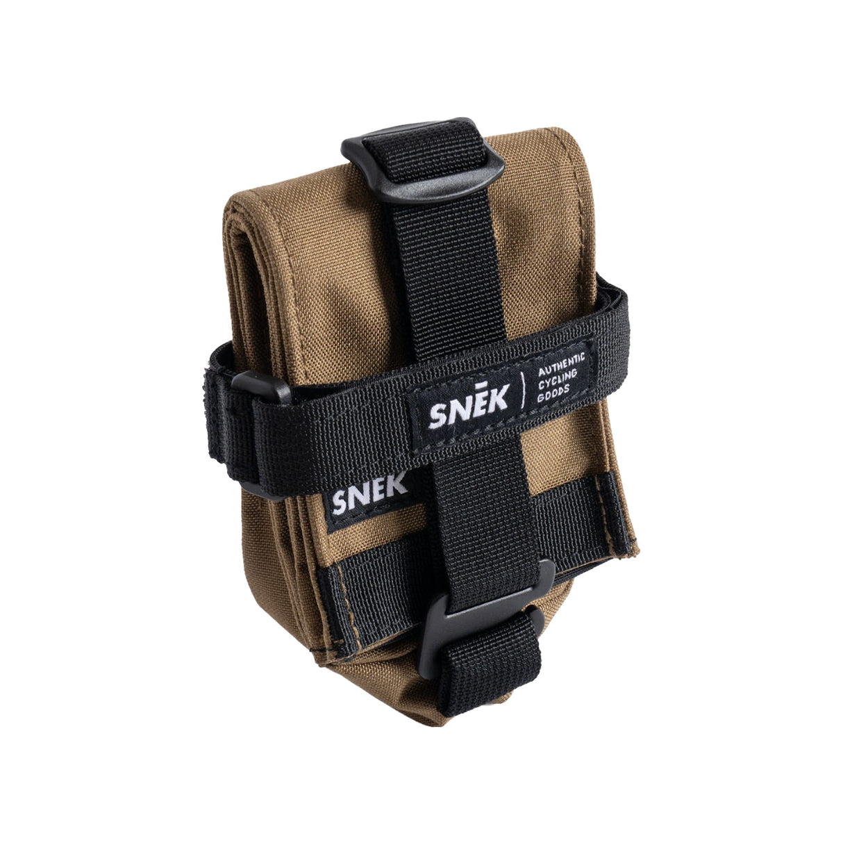 Roll Top Saddle and Frame Bag - Coyote Brown