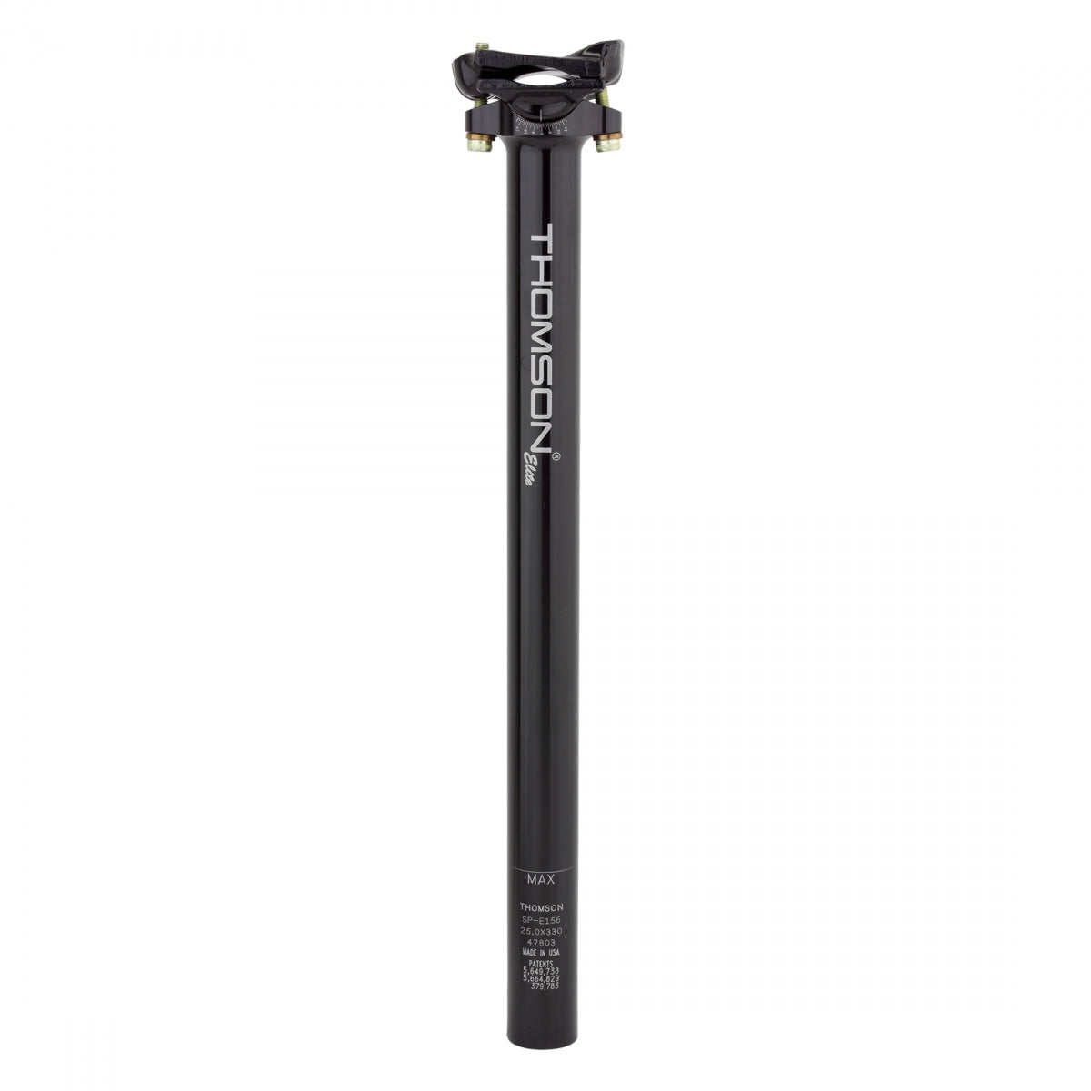 SEATPOST THOM 25.0 330mm-BK