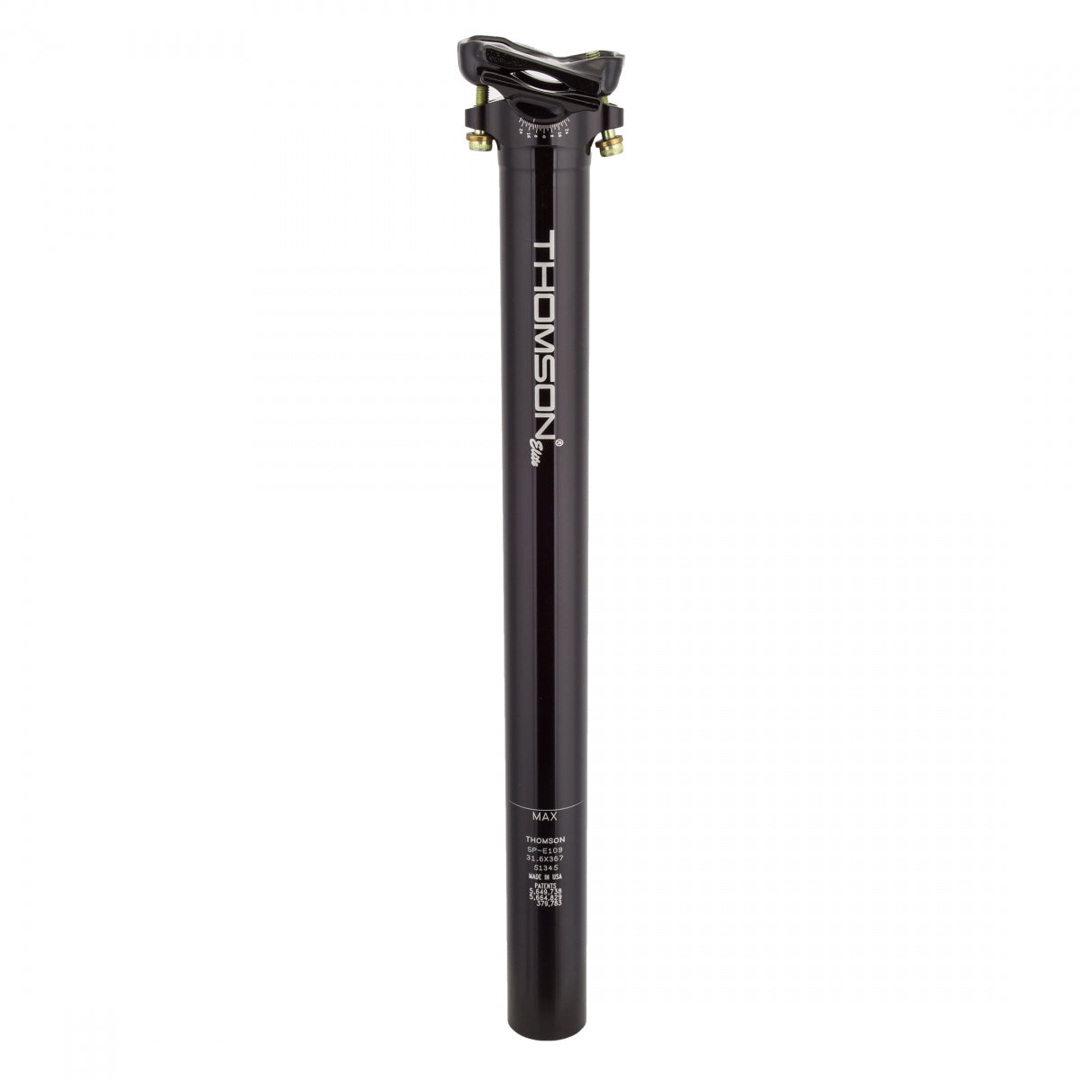 SEATPOST THOM 31.6 367mm-BK