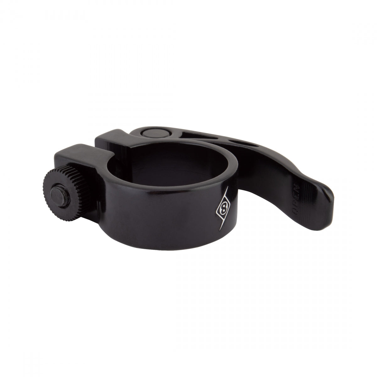 SEATPOST CLAMP OR8 CLAMPDOWN QR 29.8 BK