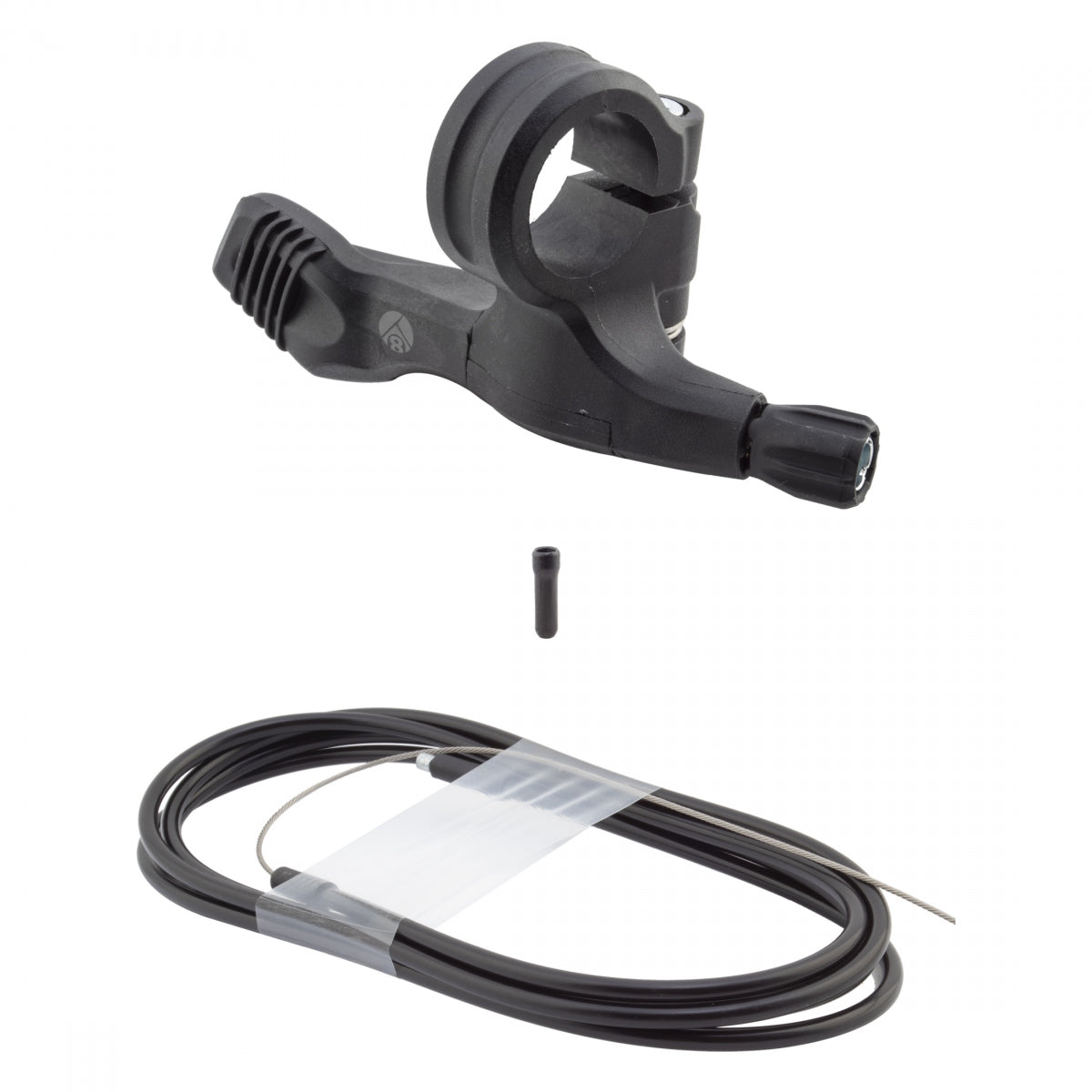 SEATPOST OR8 HANGTIME DROPPER REMOTE ONLY FLAT BAR COMP w/CABLE/HOUSING BK