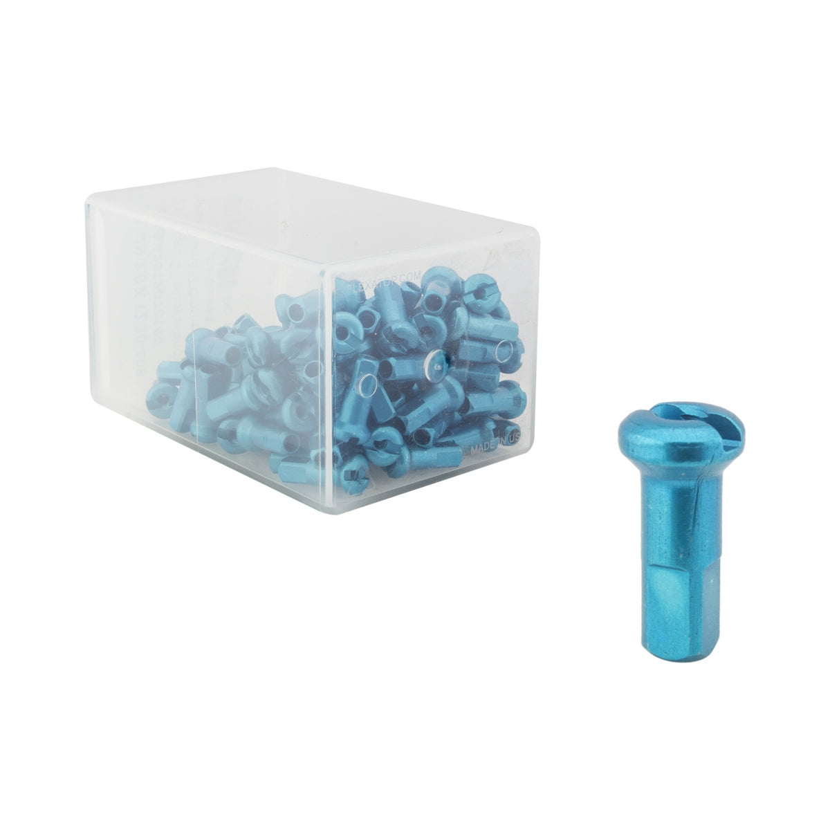 SPOKE NIPPLE DT ALY 2.0x12mm TQ BXof100
