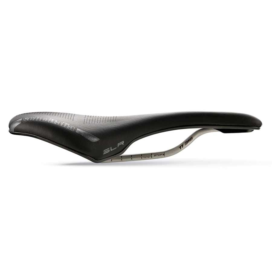 Selle Italia, SLR Boost Endurance Superflow L, Saddle, 248 x 145mm, 207g, Black/White