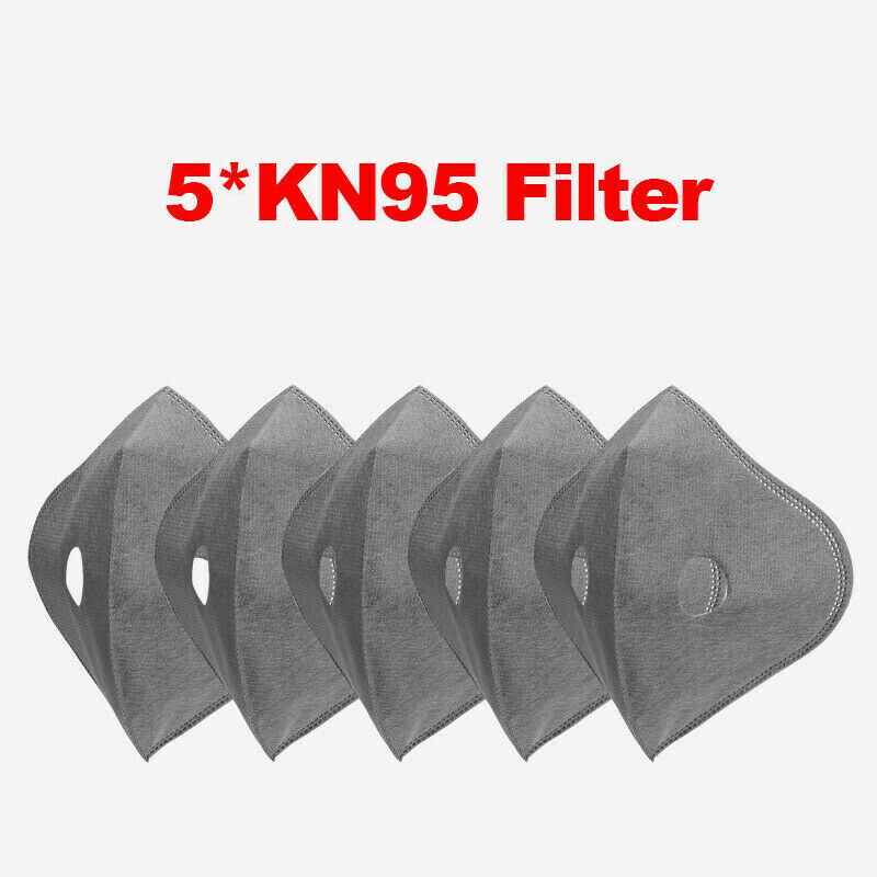 ROCKBROS-Cycling Face Mask Filter PM2.5 Anit-fog Breathable Dust-proof Mask Anti-droplet- Buy 5 get 50% OFF