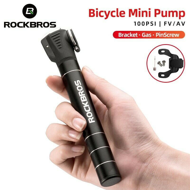 ROCKBROS One-Way Dual Valve Mini Bike Pump
