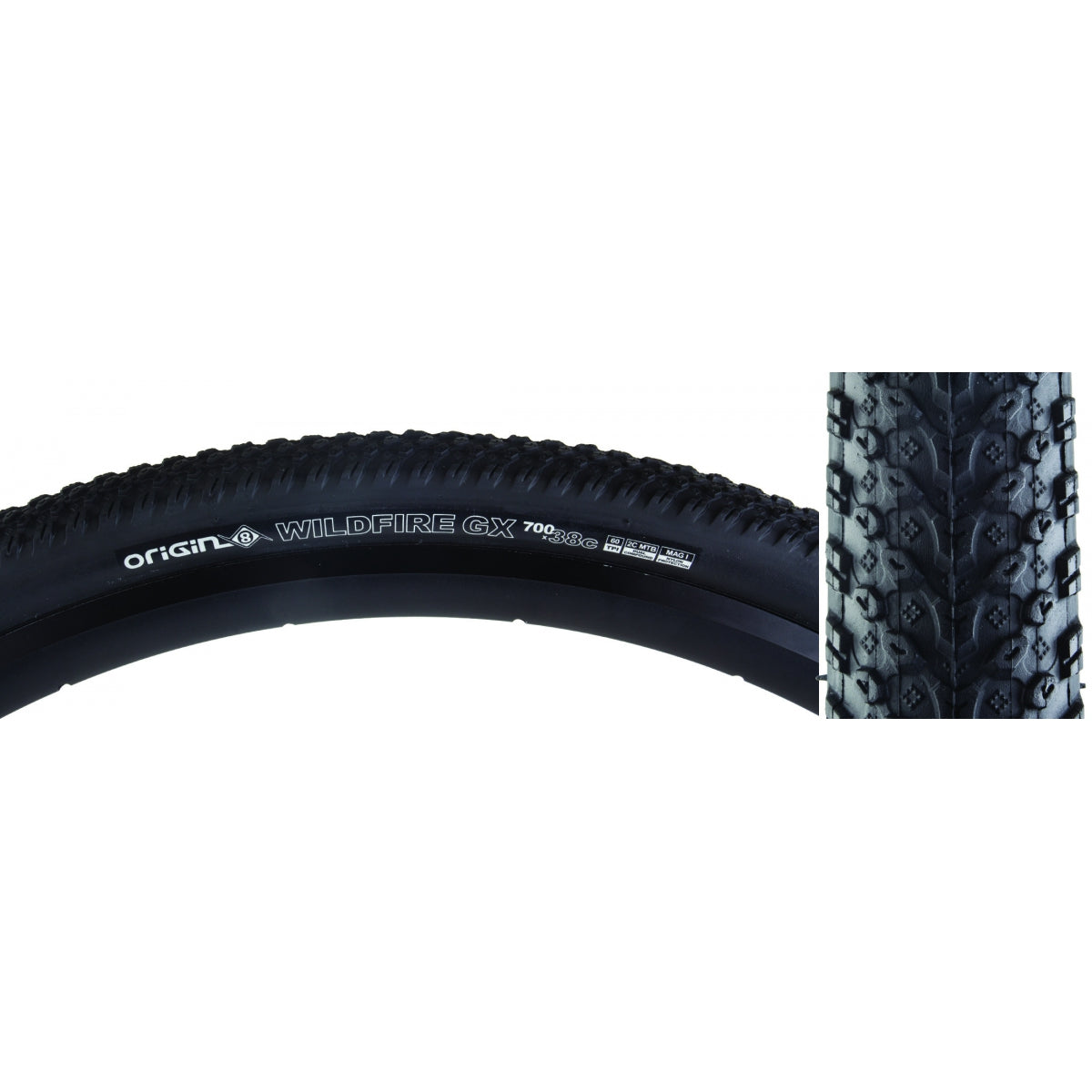 TIRE OR8 WILDFIRE GX 700x38 FOLD BELT BK/BK