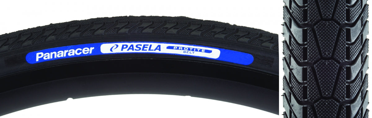 TIRE PAN PASELA PROTITE 700x25 WIRE BK/BK
