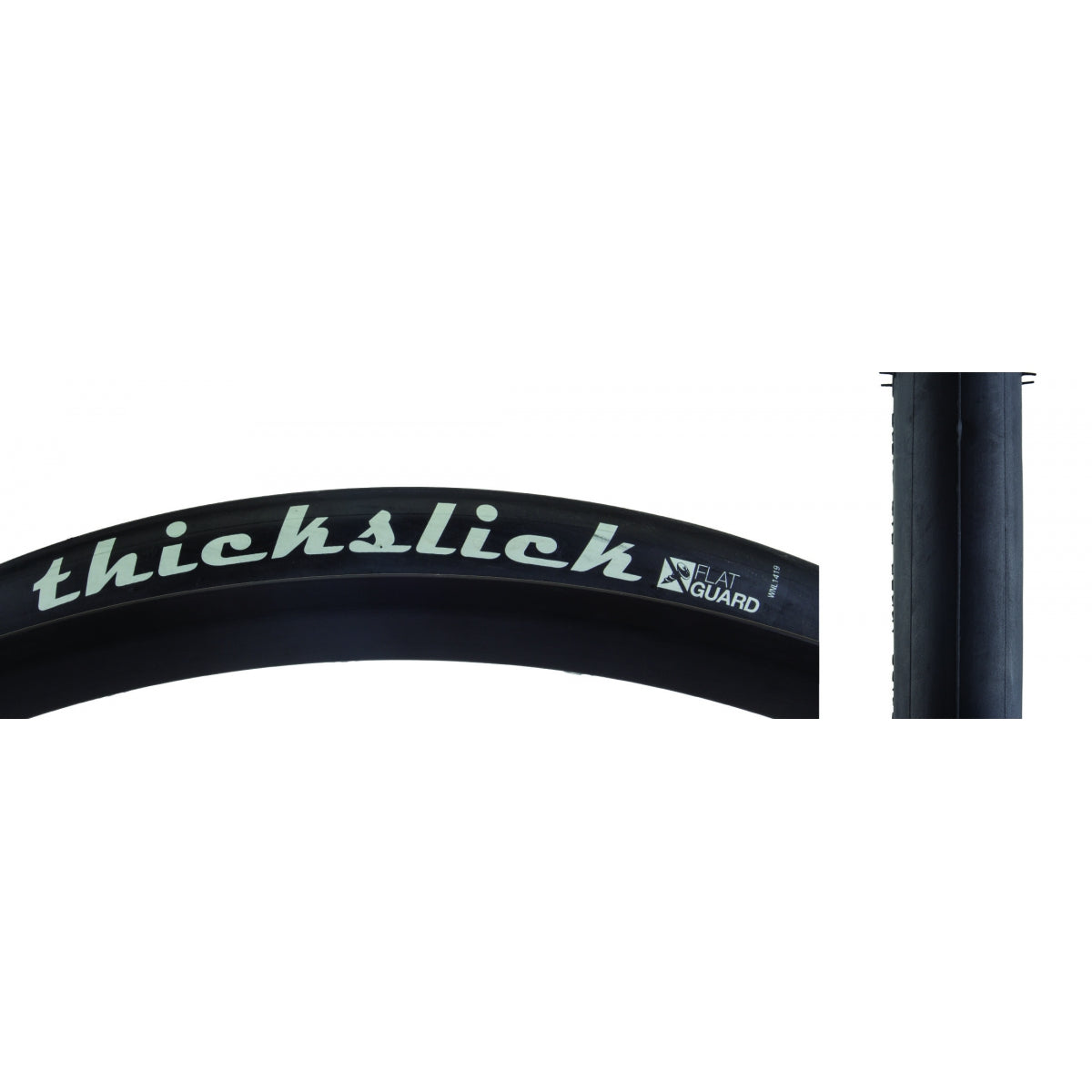 TIRE WTB THICKSLICK 700x28 FLAT GUARD WIRE