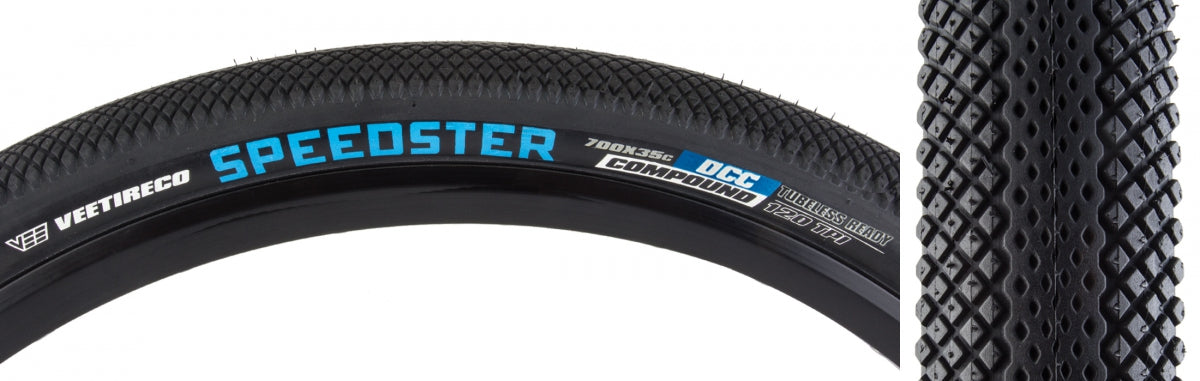 TIRE VEE SPEEDSTER 700x35 BK/BK FOLD/120/TLR/DCC/B-PROOF E25