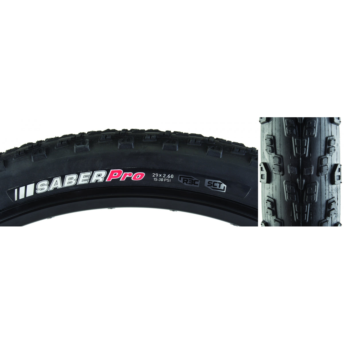 TIRE KEN SABER PRO 29x2.6 BK/BK R3C/KSCT/TLR FOLD 30psi