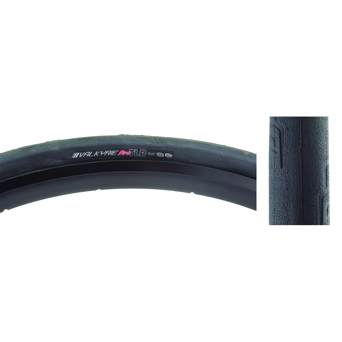 TIRE KEN VALKYRIE PRO 700x25 BK/BK/REF-HP R3C/KA/TLR FOLD 125psi