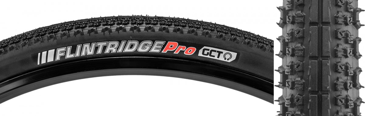 TIRE KEN FLINTRIDGE PRO 650B 45 BK/BK/REF-HP DTC/KSCT/TLR FOLD 50psi