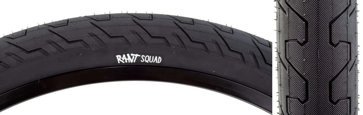 TIRE RANT SQUAD 20x2.3 WIRE BK/BLK