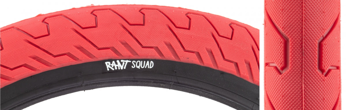 TIRE RANT SQUAD 20x2.3 WIRE RD/BLK