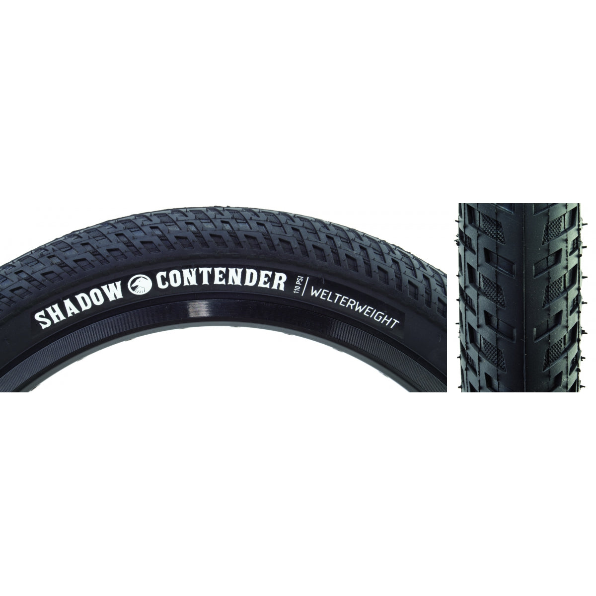 TIRE TSC CONTENDER WELTERWEIGHT 20x2.35 WIRE BK/BLK